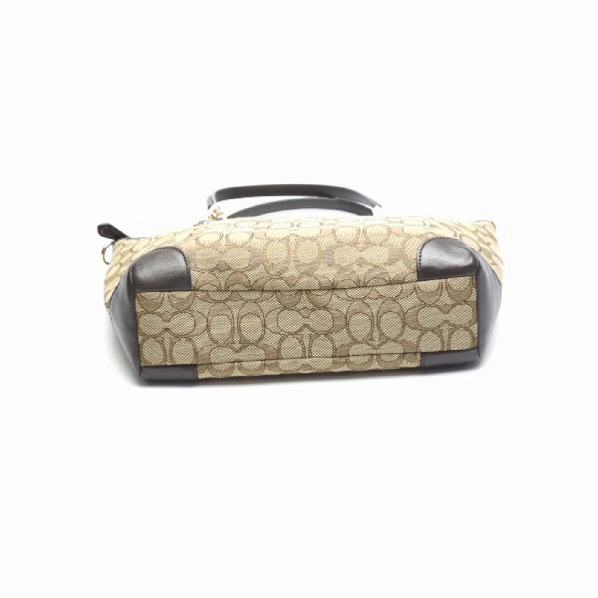 Coach  Leather Handbag Shoulder Bag (Pre-Owned)
