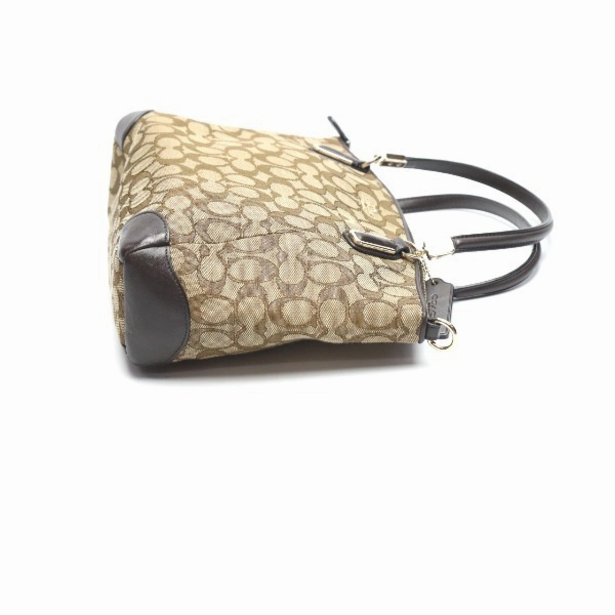 Coach  Leather Handbag Shoulder Bag (Pre-Owned)