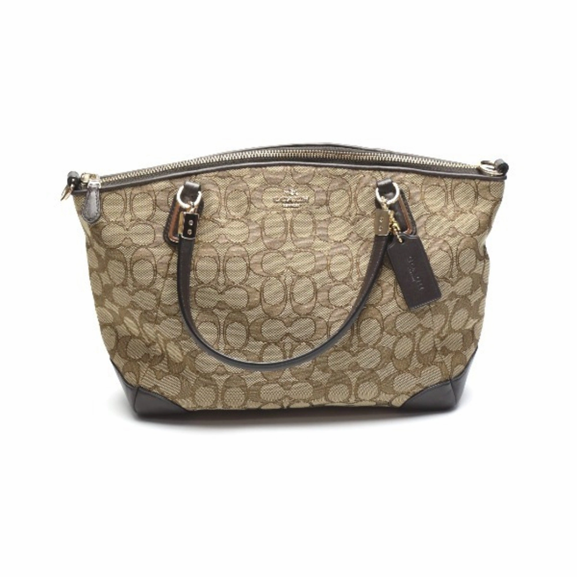 Coach  Leather Handbag Shoulder Bag (Pre-Owned)