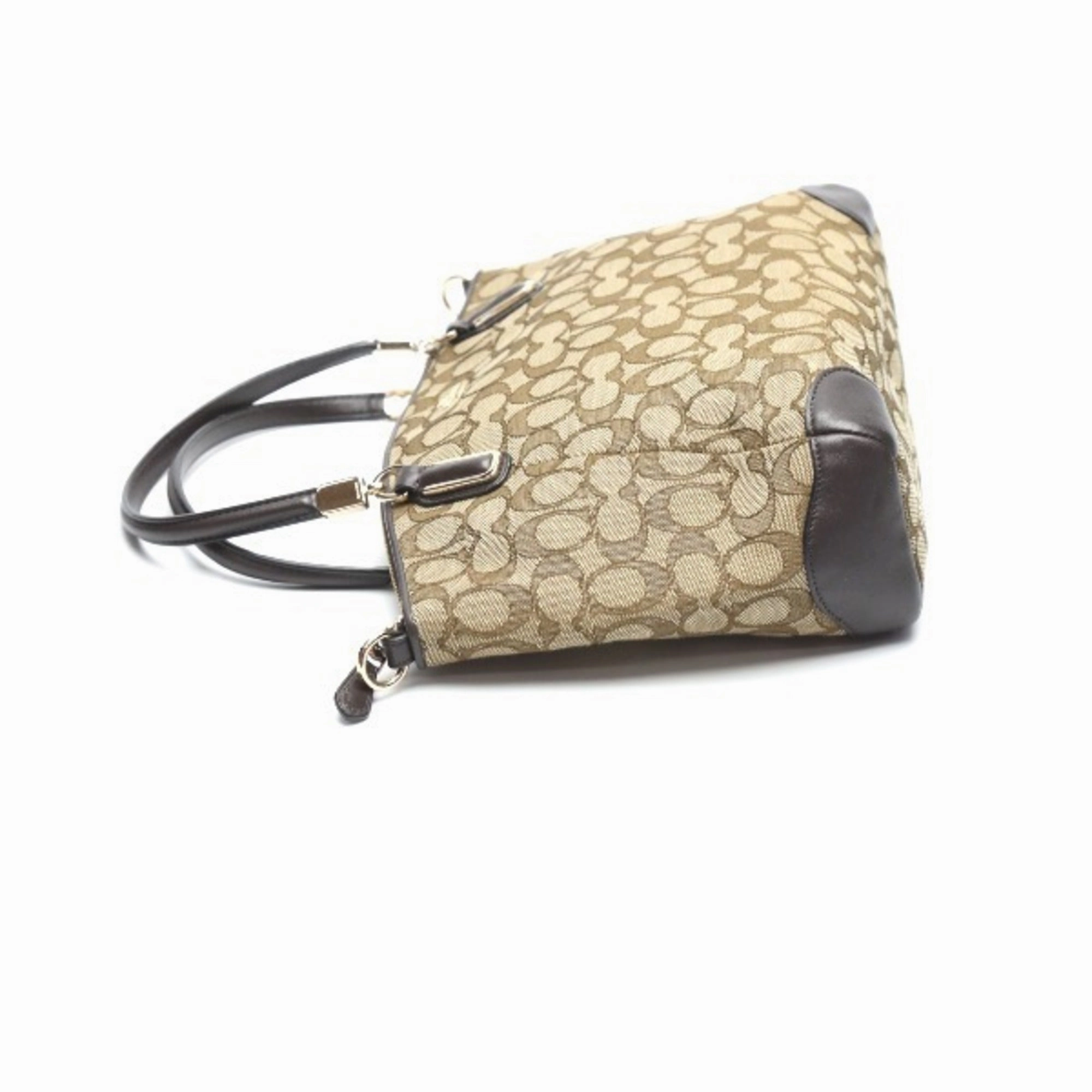 Coach  Leather Handbag Shoulder Bag (Pre-Owned)