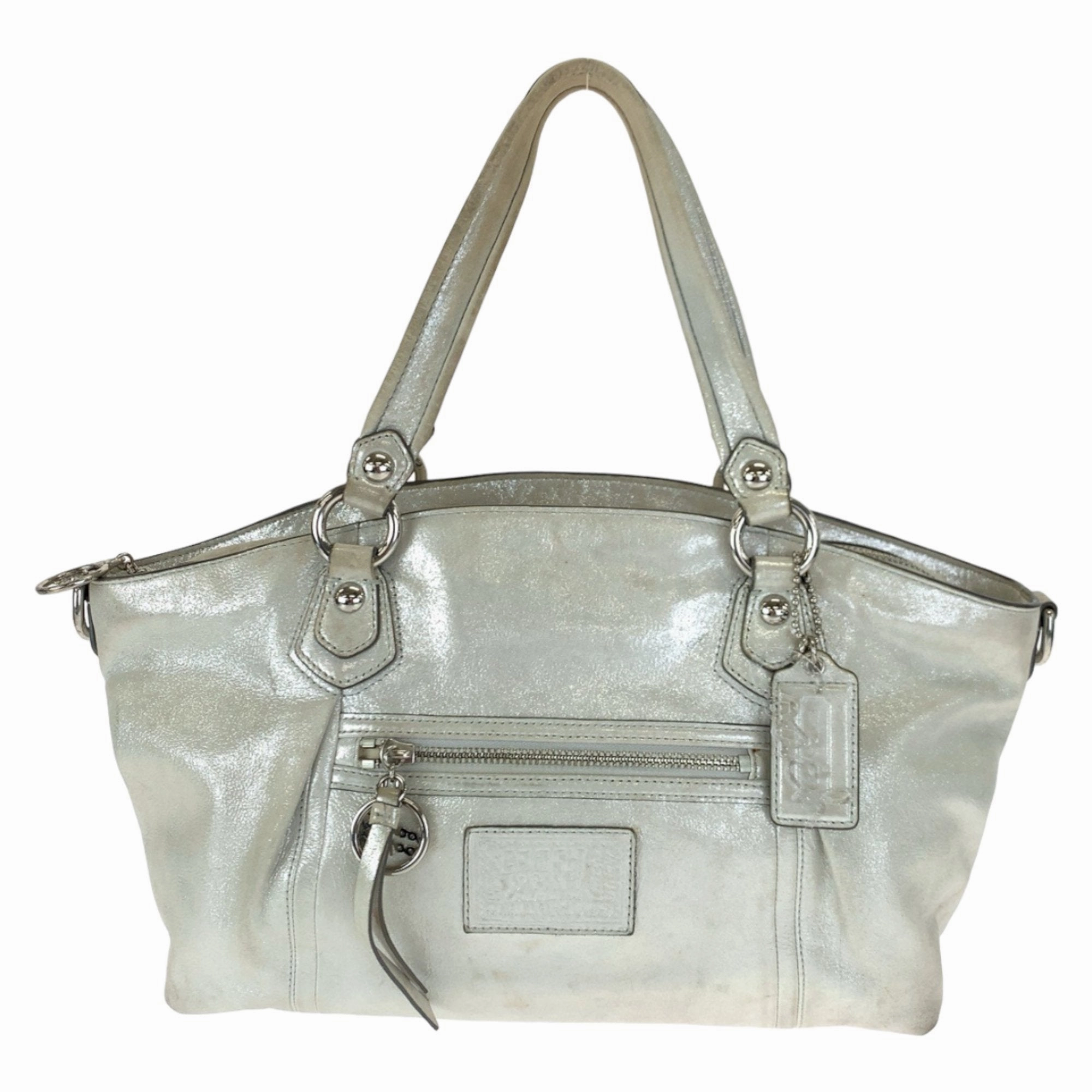 Coach Leather Handbag Shoulder Bag Tote Bag (Pre-Owned)