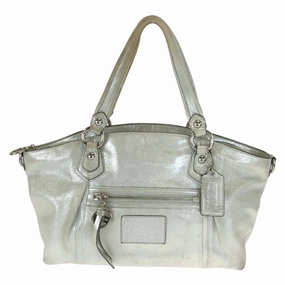 Coach Leather Handbag Shoulder Bag Tote Bag (Pre-Owned)