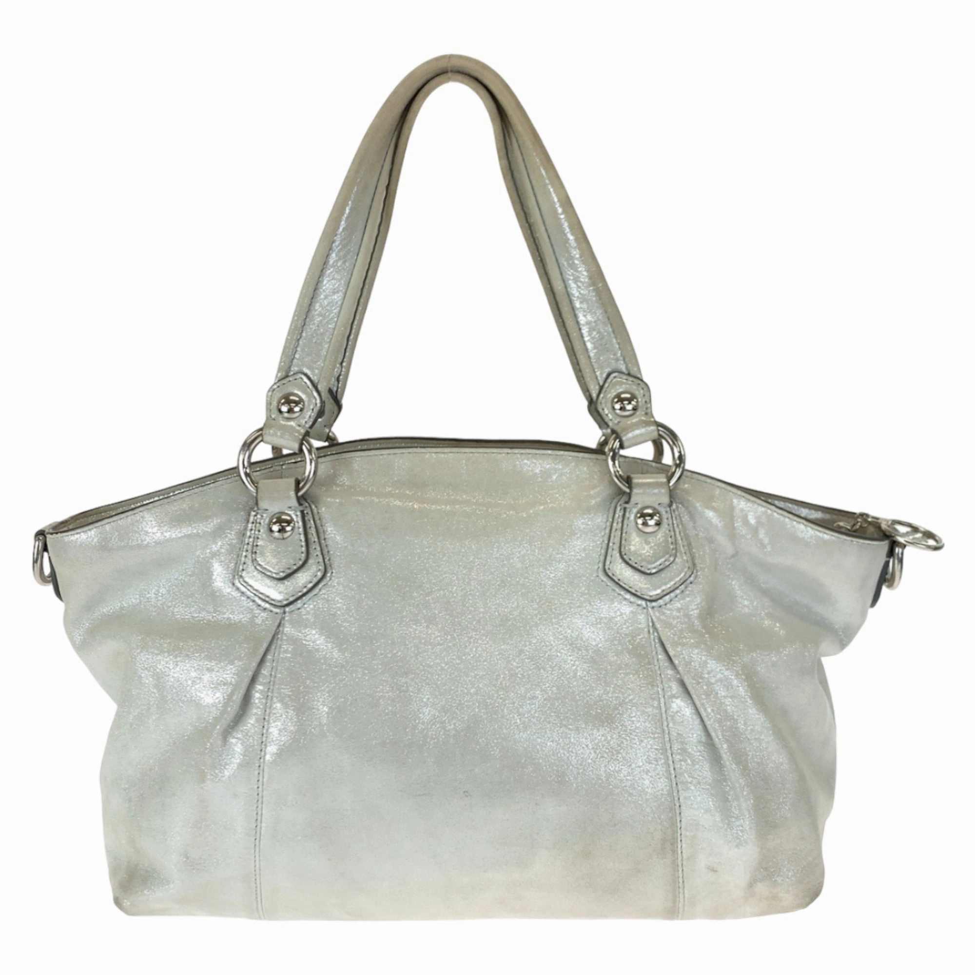 Coach Leather Handbag Shoulder Bag Tote Bag (Pre-Owned)