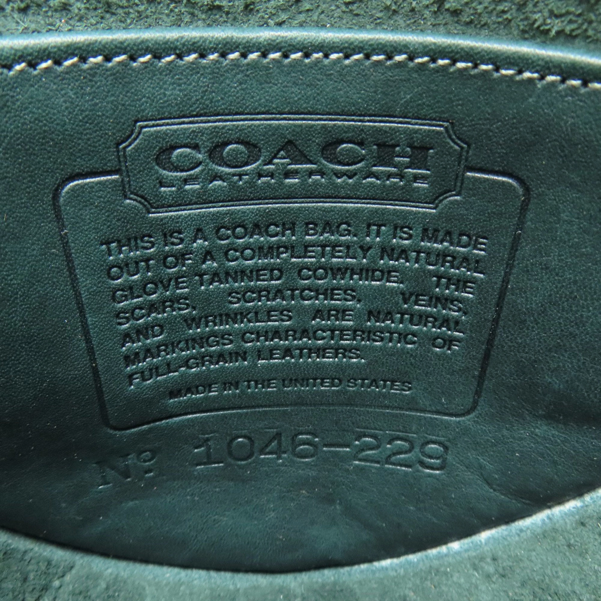 Coach  Leather Shoulder Bag (Pre-Owned)