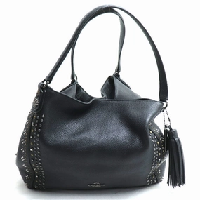 Coach Leather Shoulder Bag (Pre-Owned)