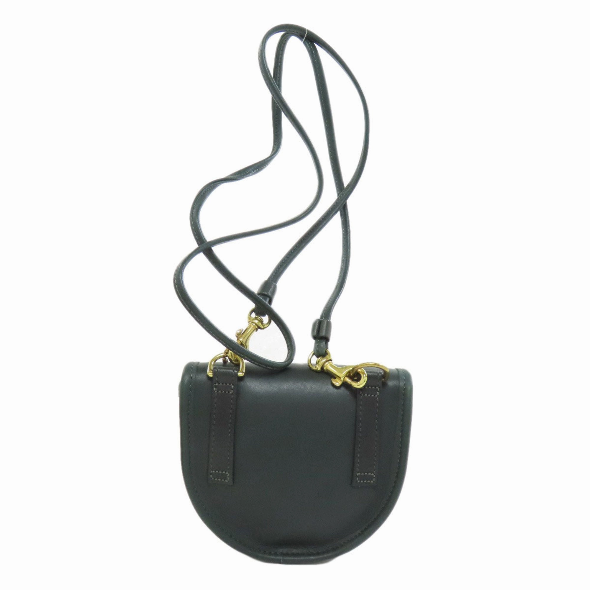 Coach  Leather Shoulder Bag (Pre-Owned)