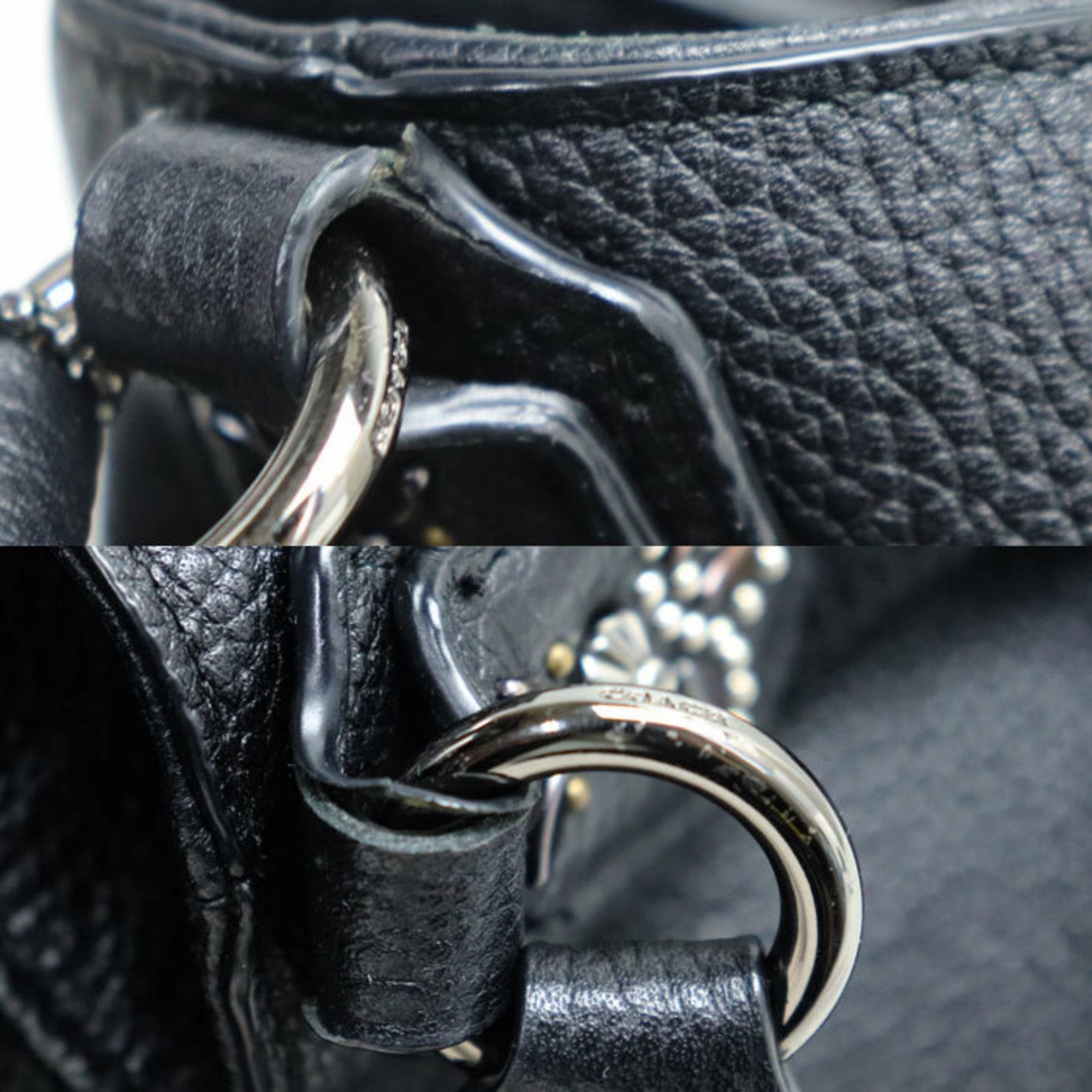 Coach Leather Shoulder Bag (Pre-Owned)