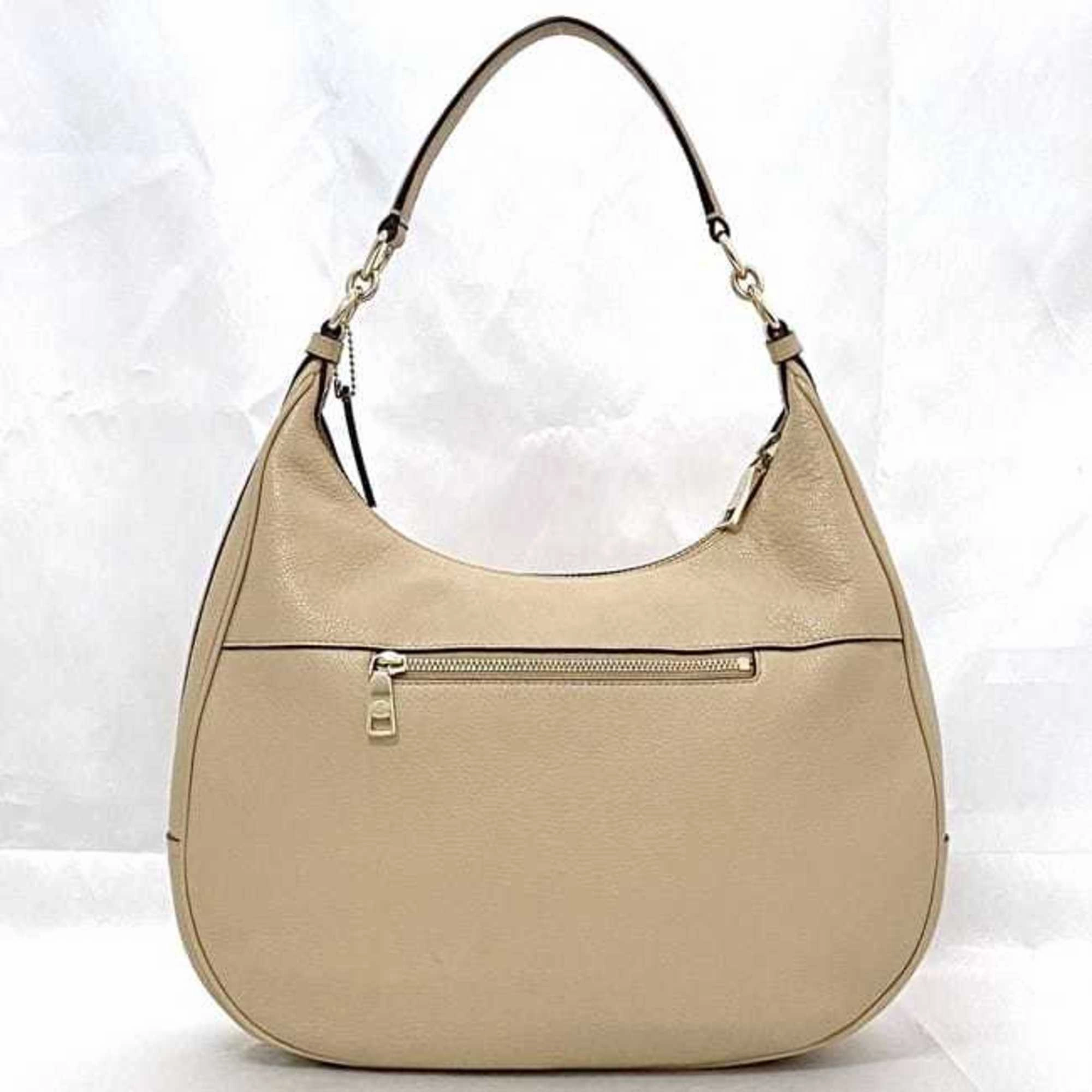 Coach Leather Shoulder Bag (Pre-Owned)
