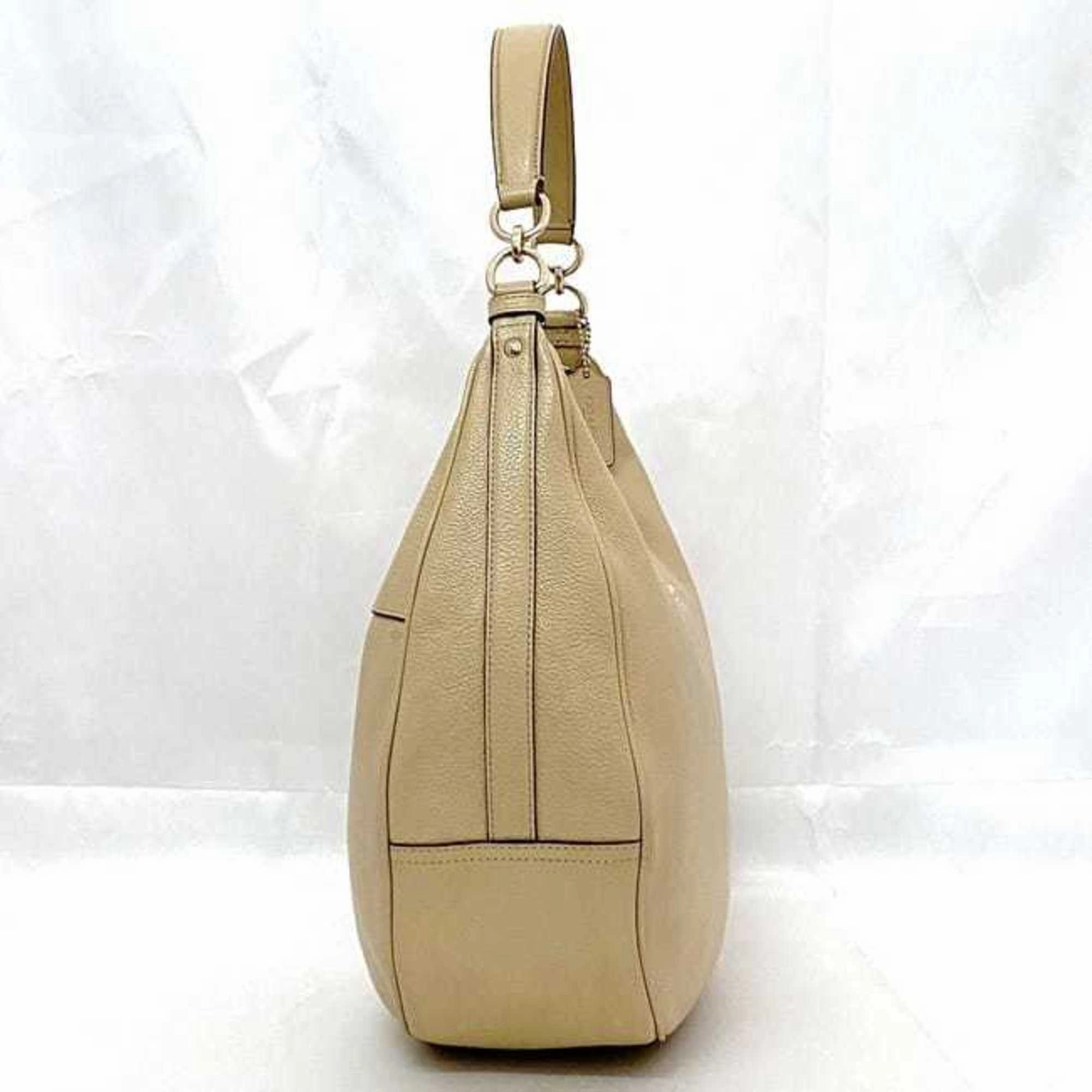 Coach Leather Shoulder Bag (Pre-Owned)