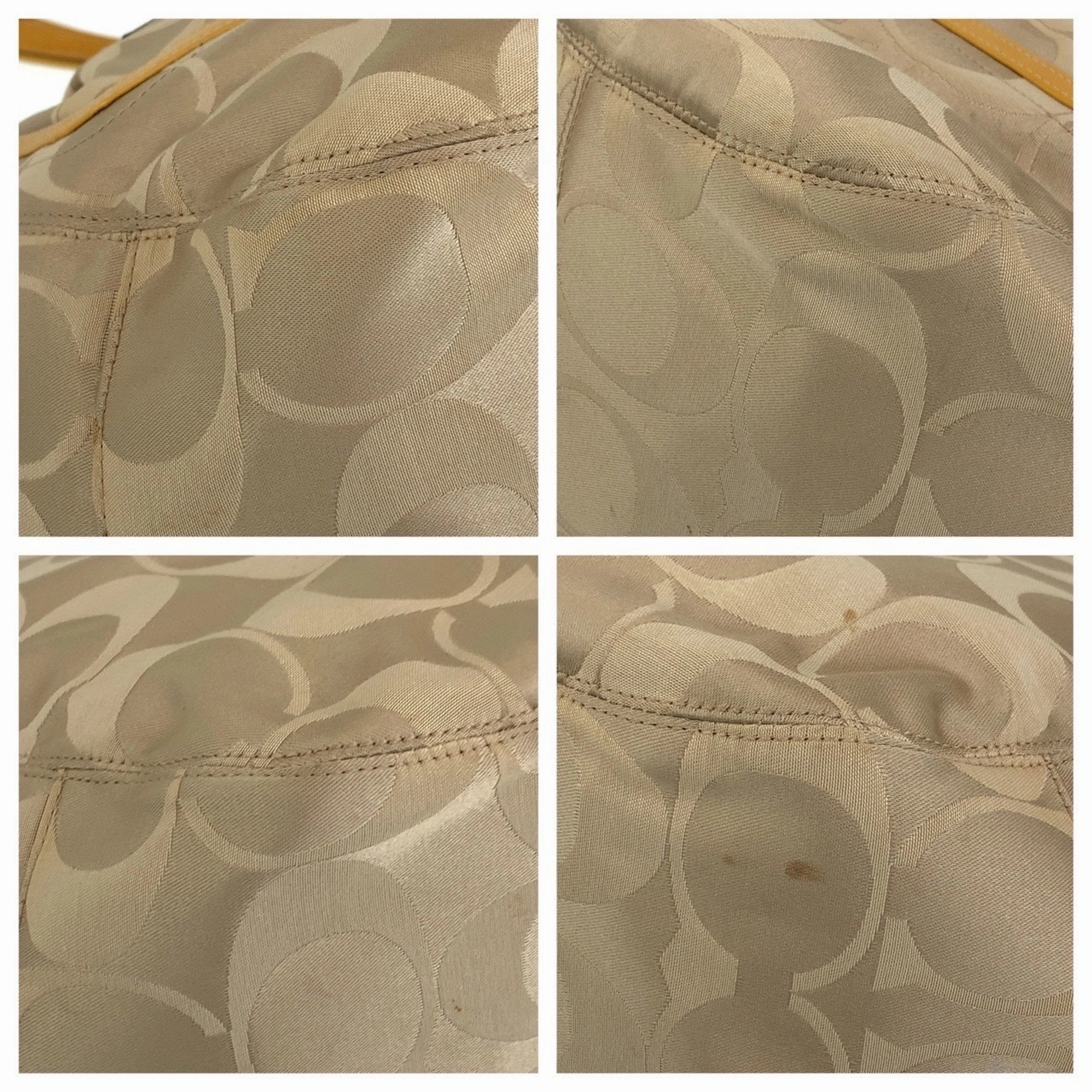 Coach Leather Shoulder Bag Tote Bag (Pre-Owned)