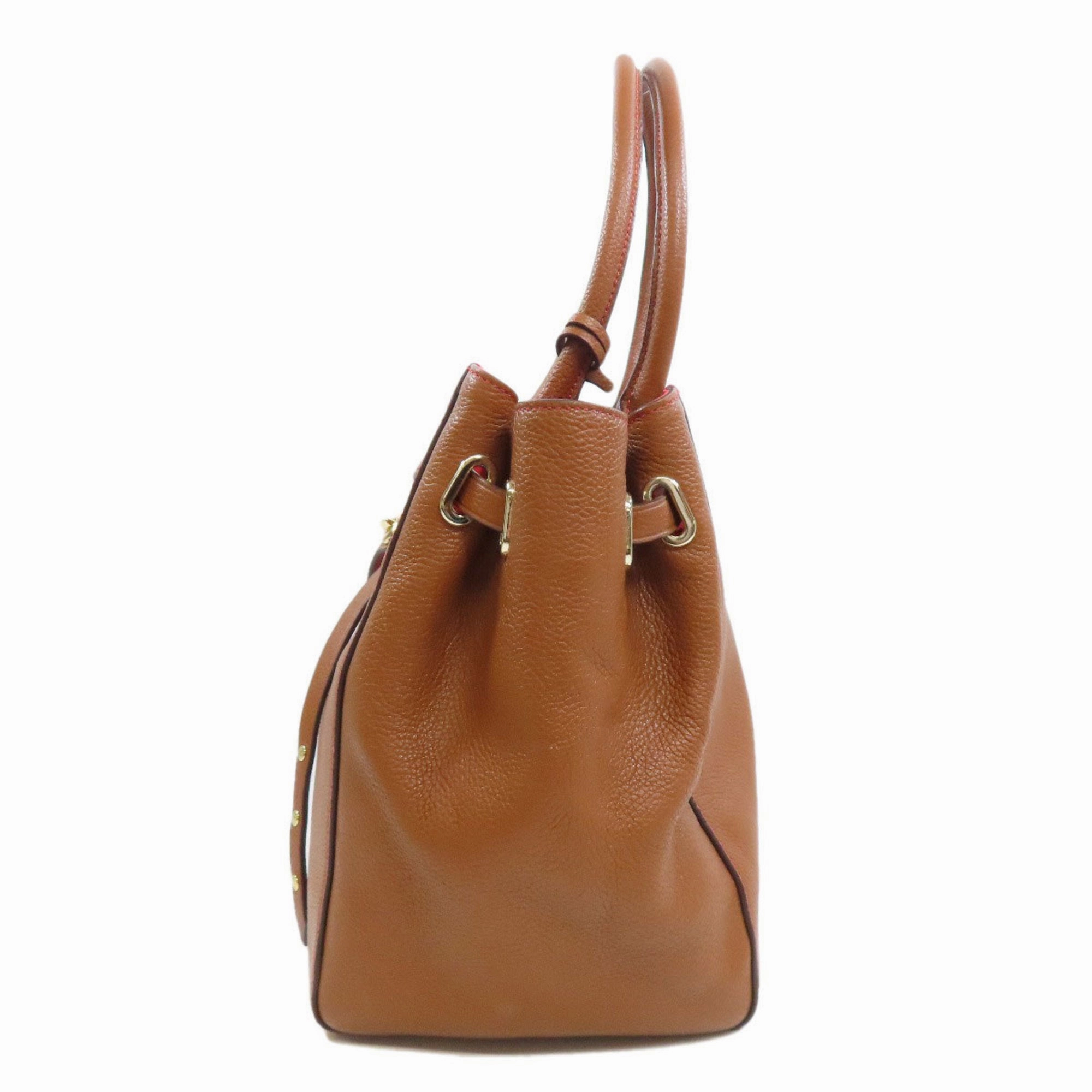 Coach  Leather Tote Bag (Pre-Owned)