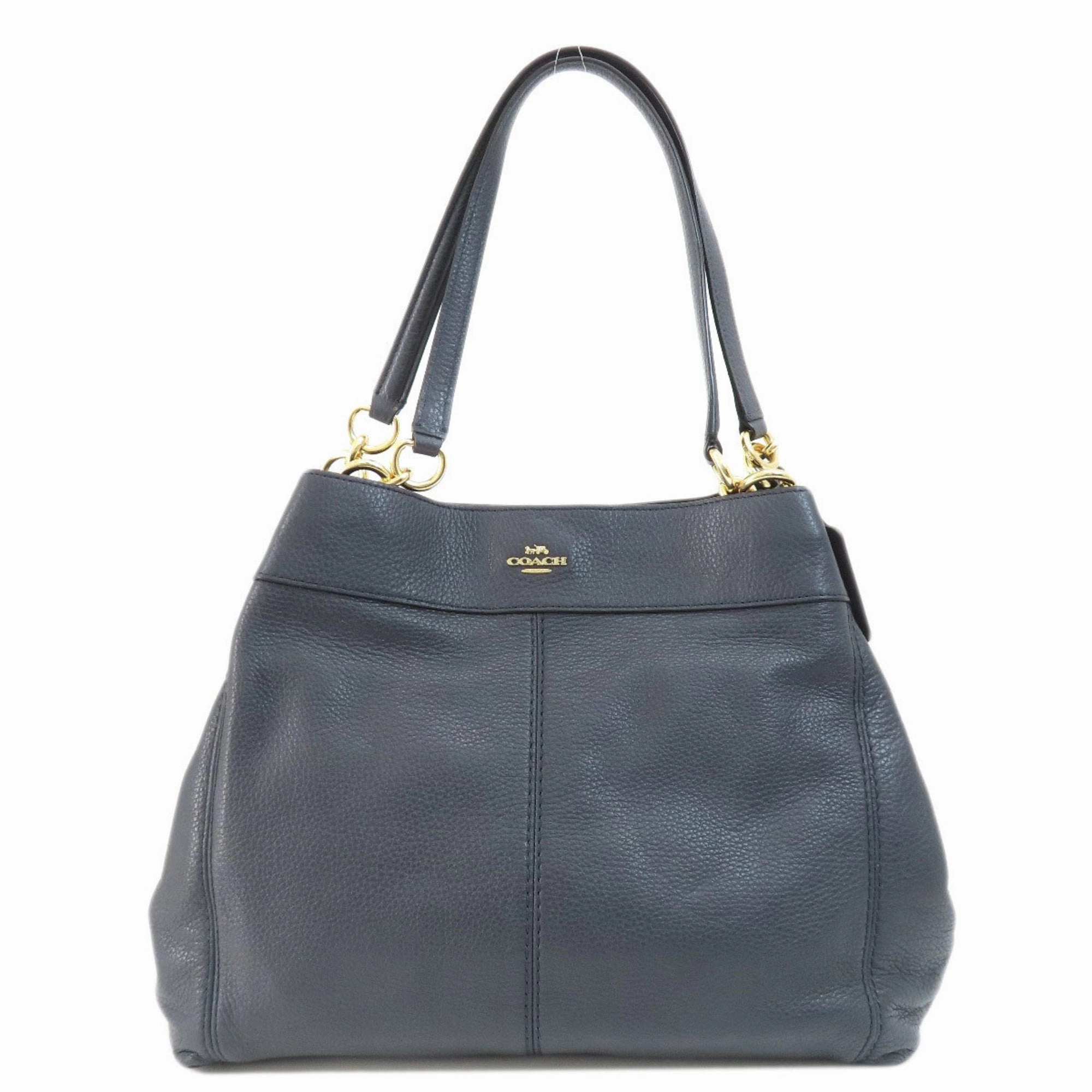 Coach  Leather Tote Bag (Pre-Owned)