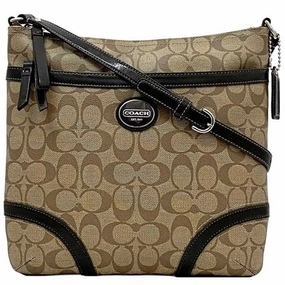 Coach  Pvc Leather Shoulder Bag (Pre-Owned)