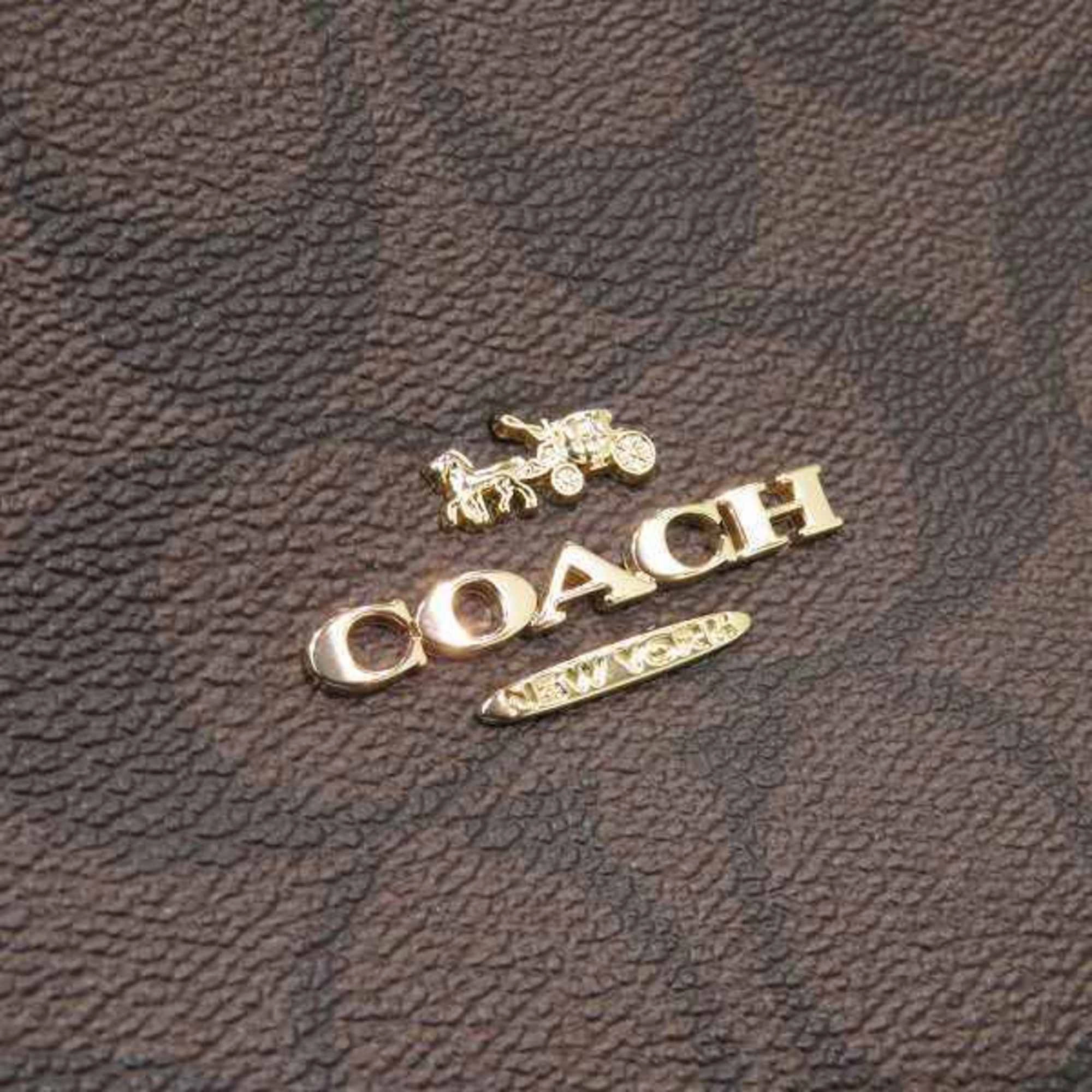 Coach  Pvc Leather Shoulder Bag Tote Bag (Pre-Owned)