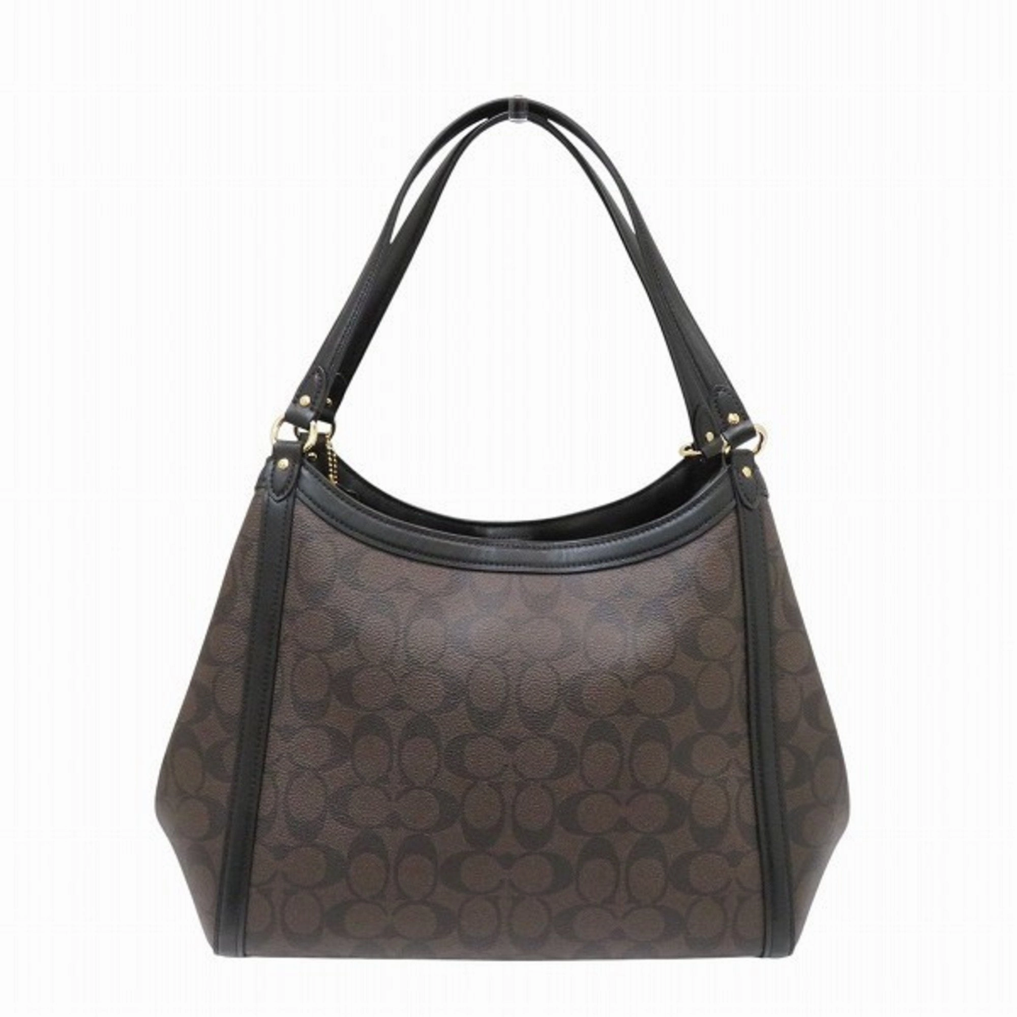 Coach  Pvc Leather Shoulder Bag Tote Bag (Pre-Owned)