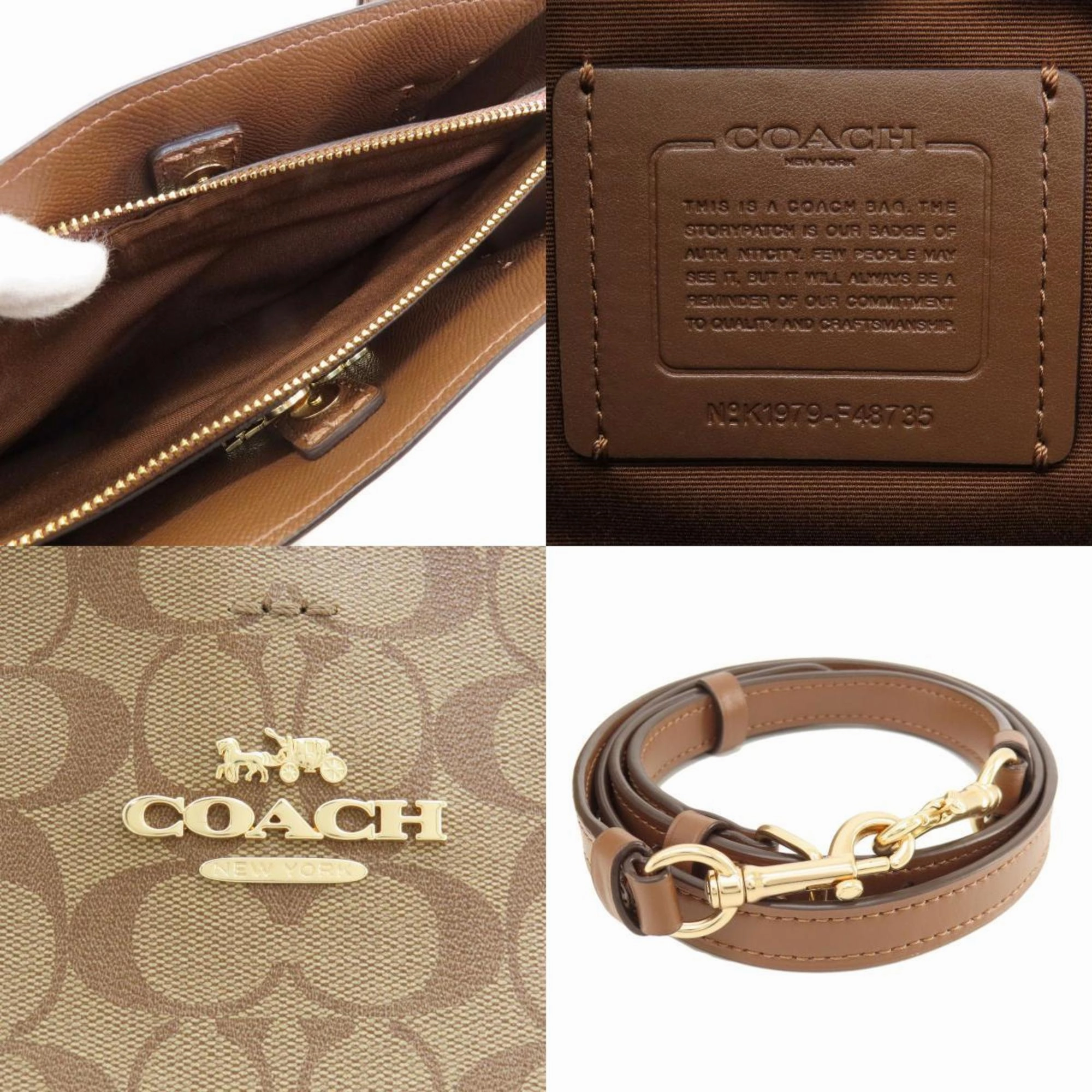 Coach  Pvc Tote Bag (Pre-Owned)