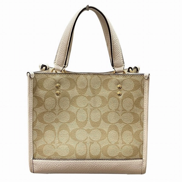 Coach Signature Dempsey Tote 22 Bag