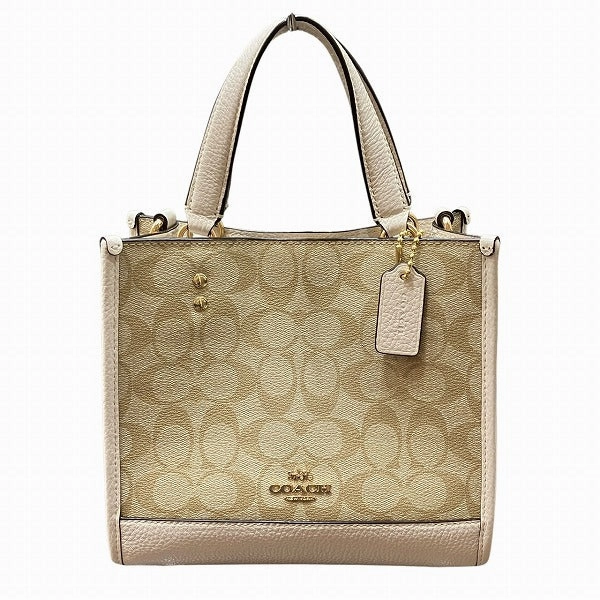 Coach Signature Dempsey Tote 22 Bag