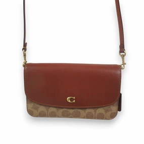 Coach Signature Leather Shoulder Bag (Pre-Owned)