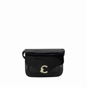 Coccinelle C-Me Patent Shoulder Women's Bag