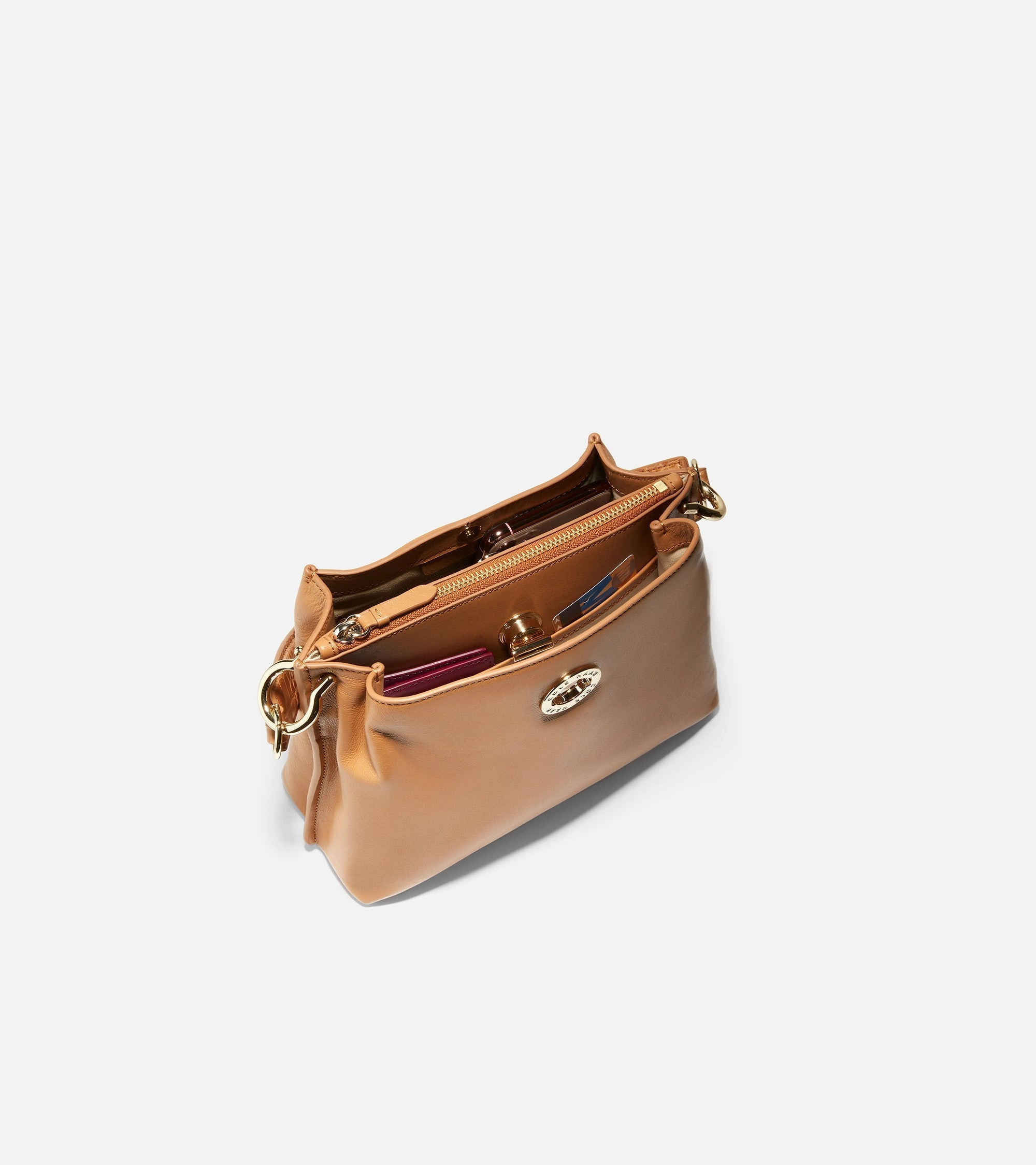 Cole Haan Women's Small Turnlock Bucket Bag