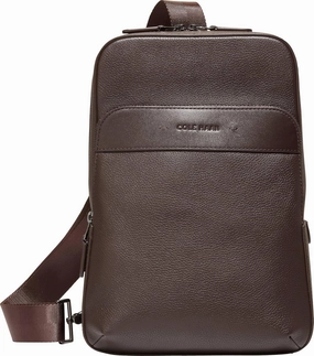 Cole Haan Women's Triboro Sling Cross-Body-Handbags, Dark Chocolate, One Size