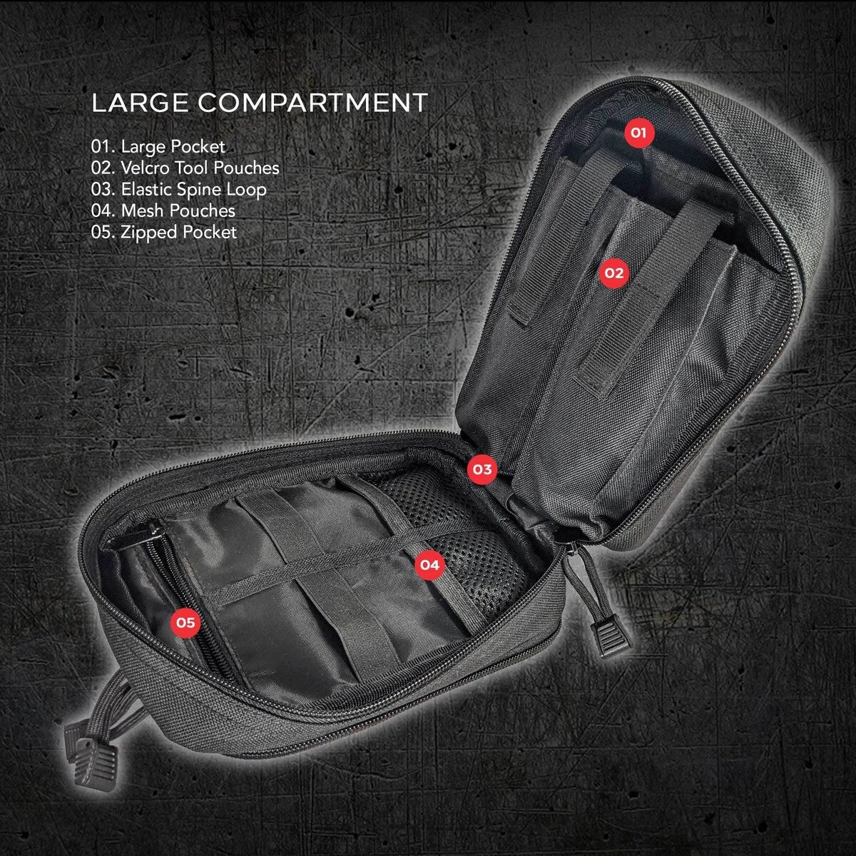 Compact Gear Organizer;Backpack Organizer;Pouch For Backpacking;Tactical Backpacks;Go Bags;Bug Out Bags;72 Hour Kits