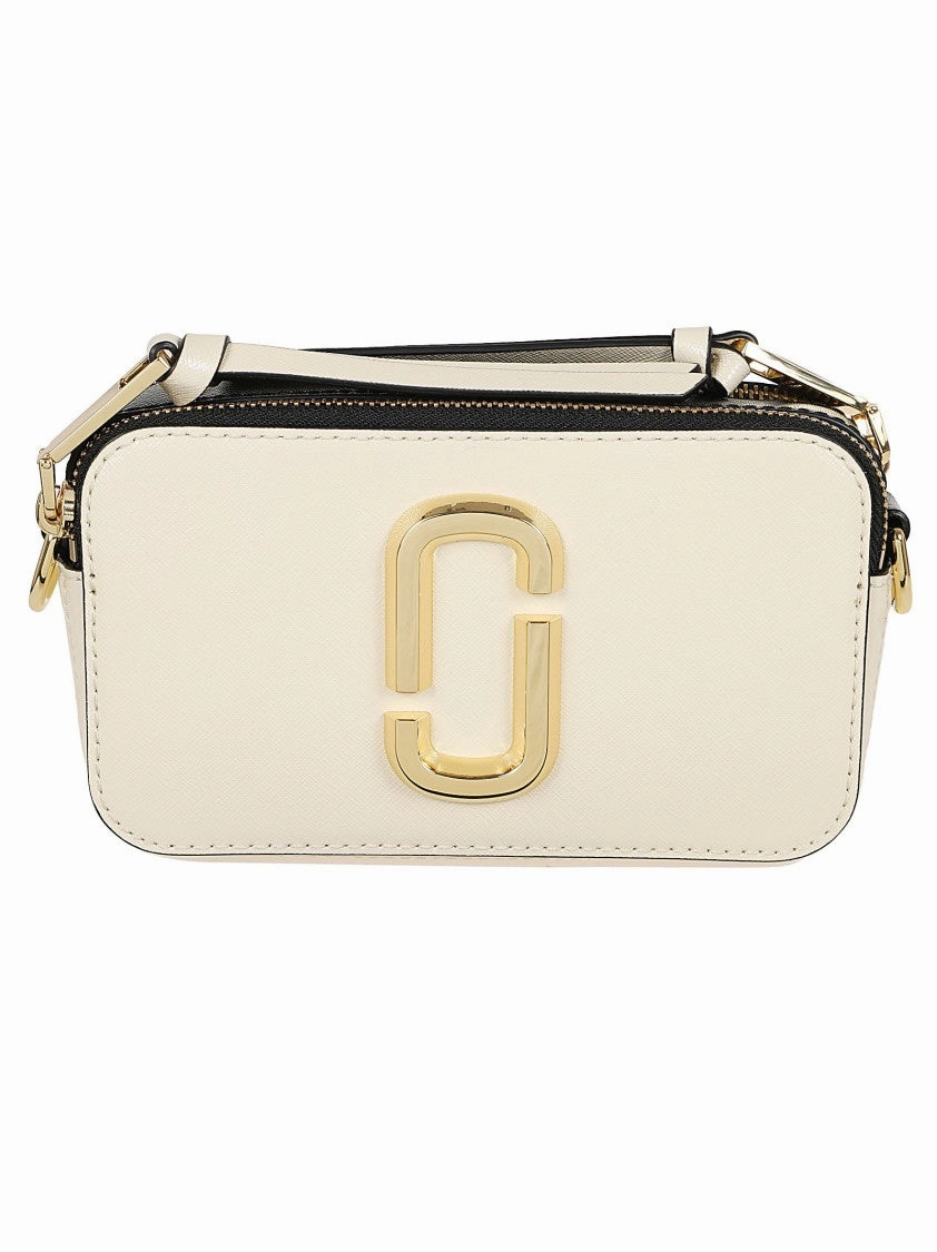 Compact Leather Snapshot Bag