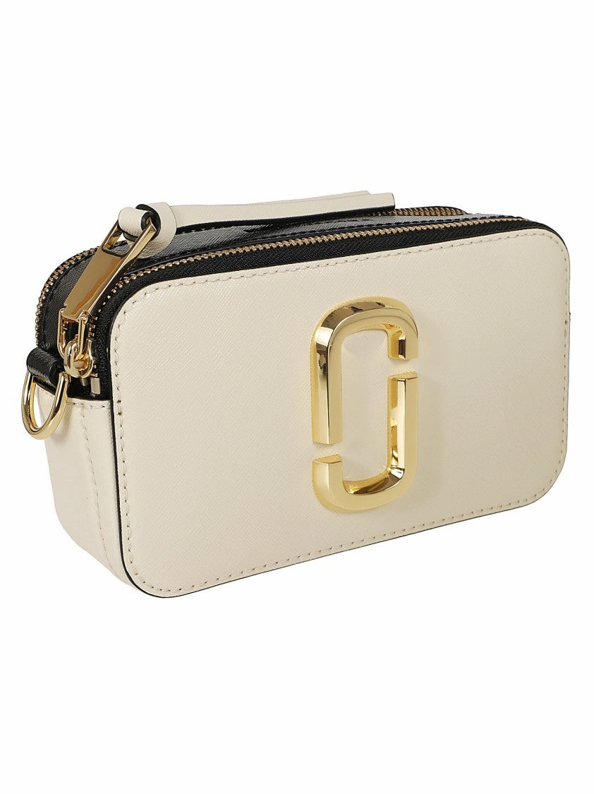 Compact Leather Snapshot Bag