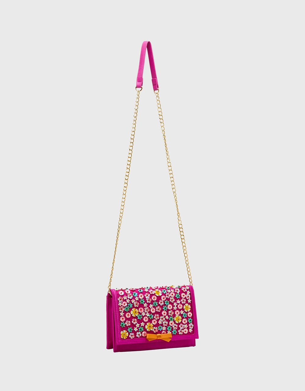 CONFETTI FLORAL SPARKLER FUSHIA