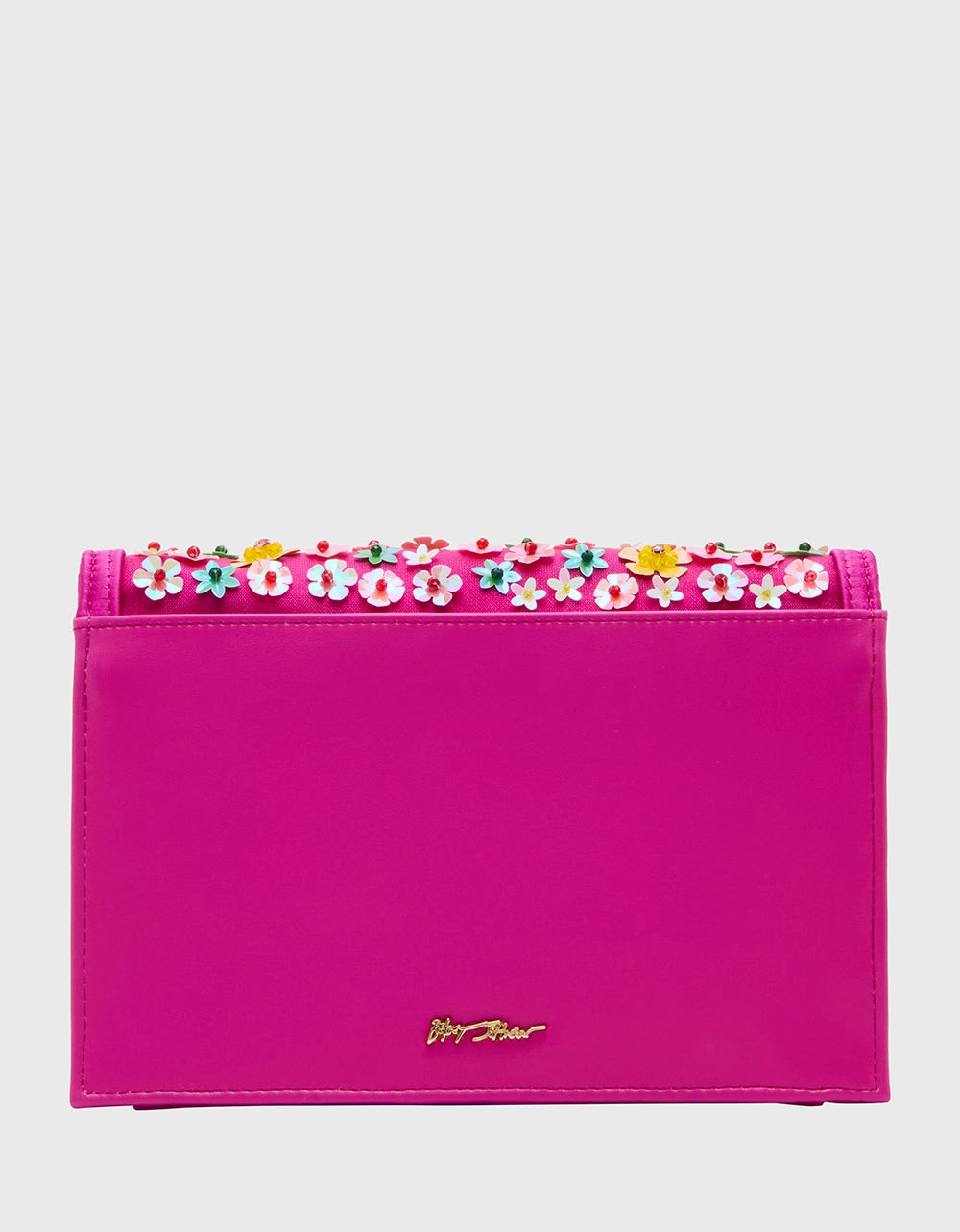 CONFETTI FLORAL SPARKLER FUSHIA