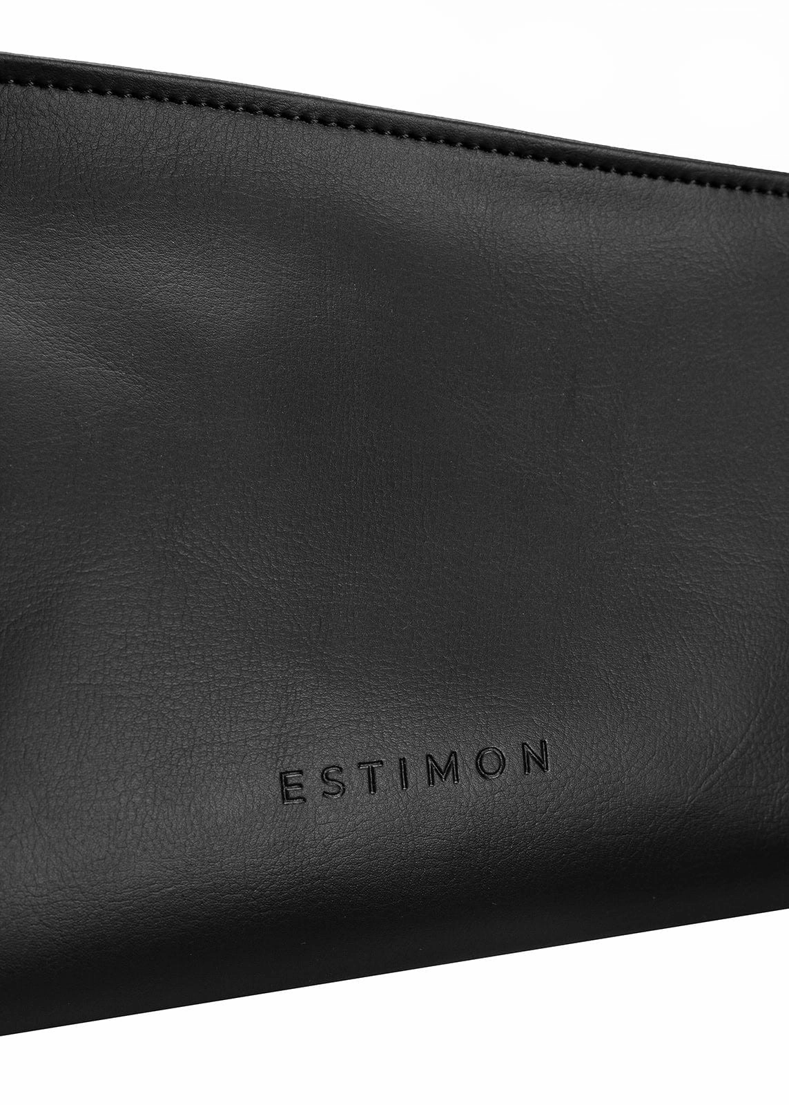 Corn Leather Vegan Baguette Bag | Black