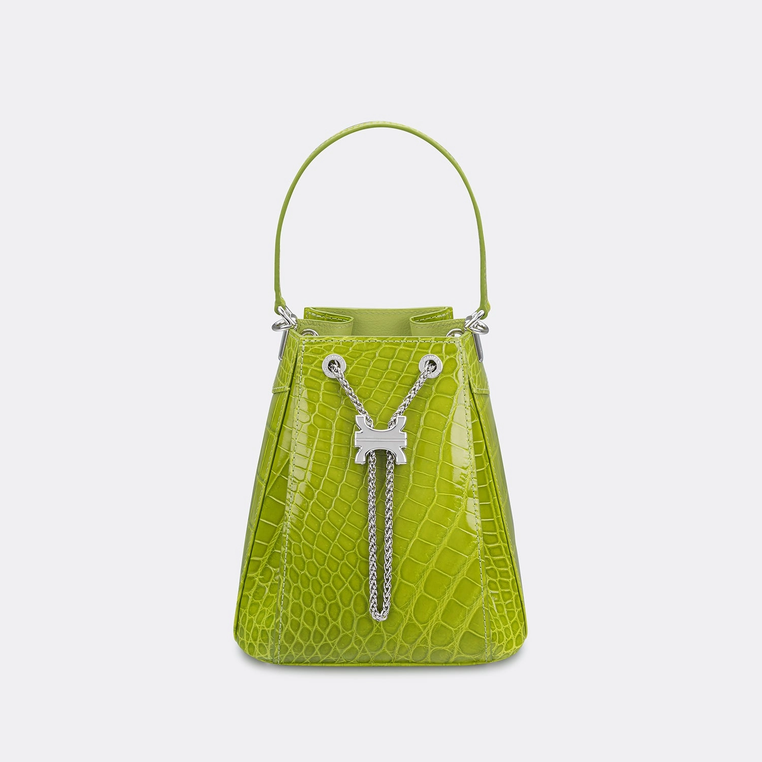 CREST LINK ORIGAMI BUCKET BAG
