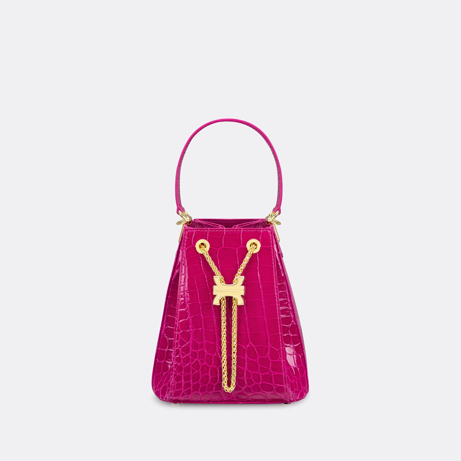 CREST LINK ORIGAMI BUCKET BAG
