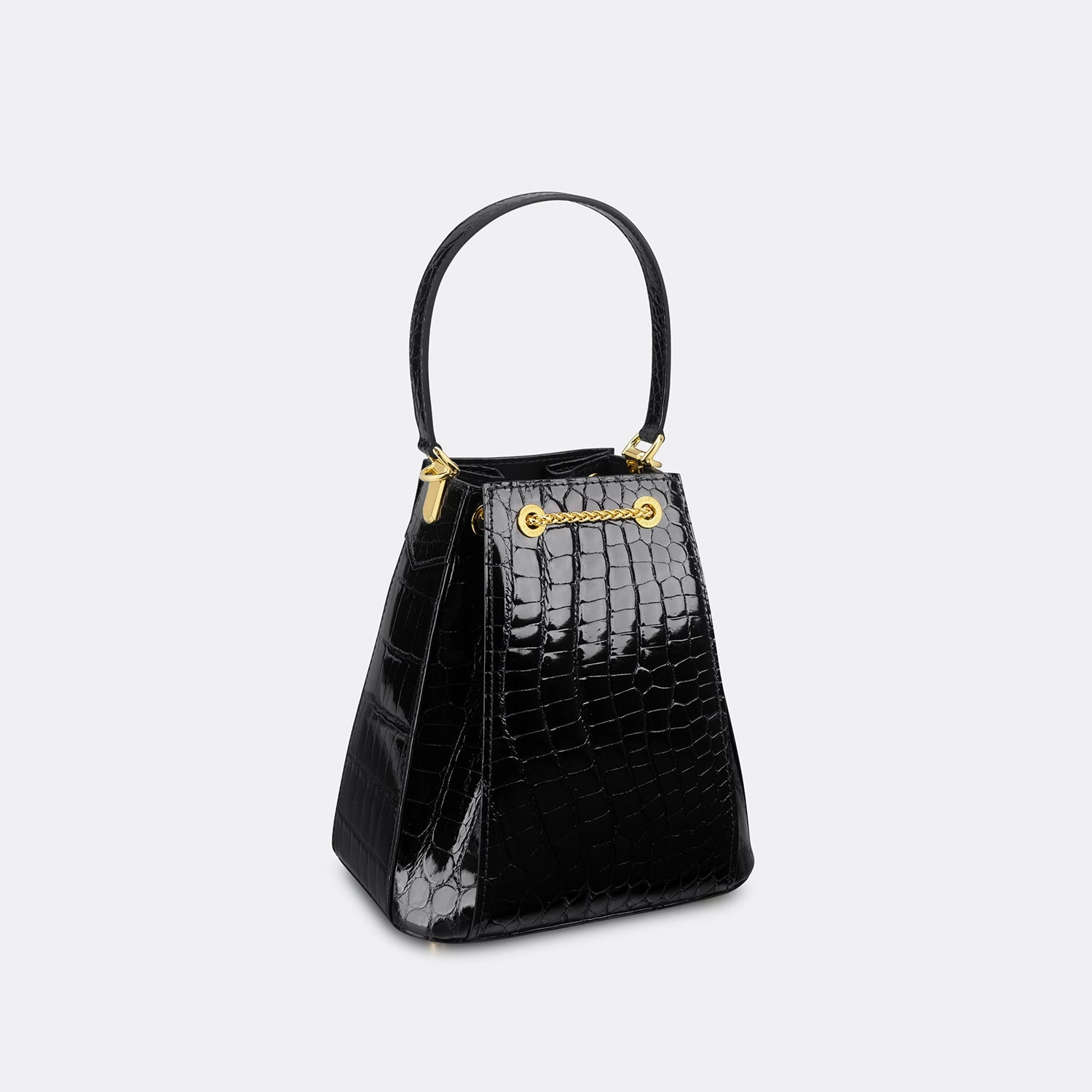 CREST LINK ORIGAMI BUCKET BAG