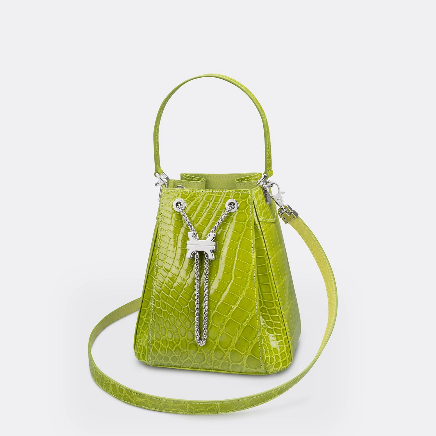 CREST LINK ORIGAMI BUCKET BAG