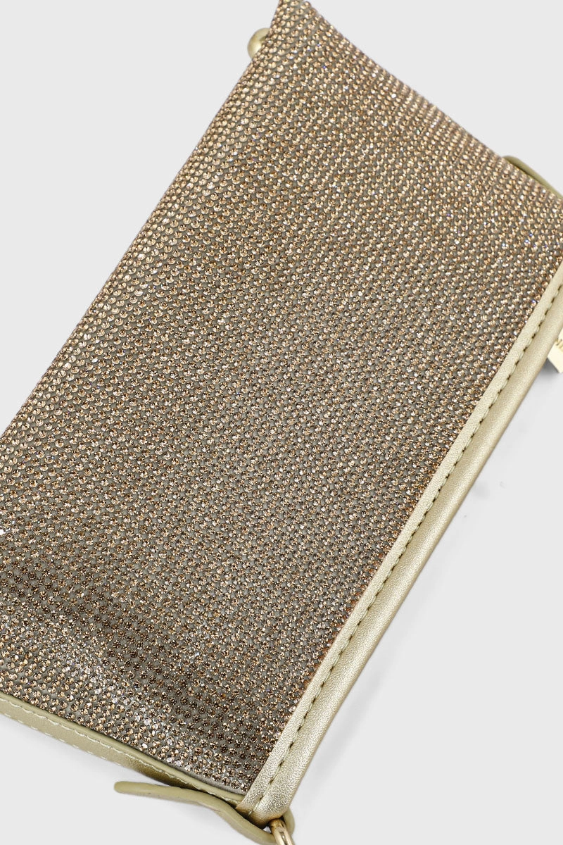 Cross Shoulder Bags BS2039-Golden