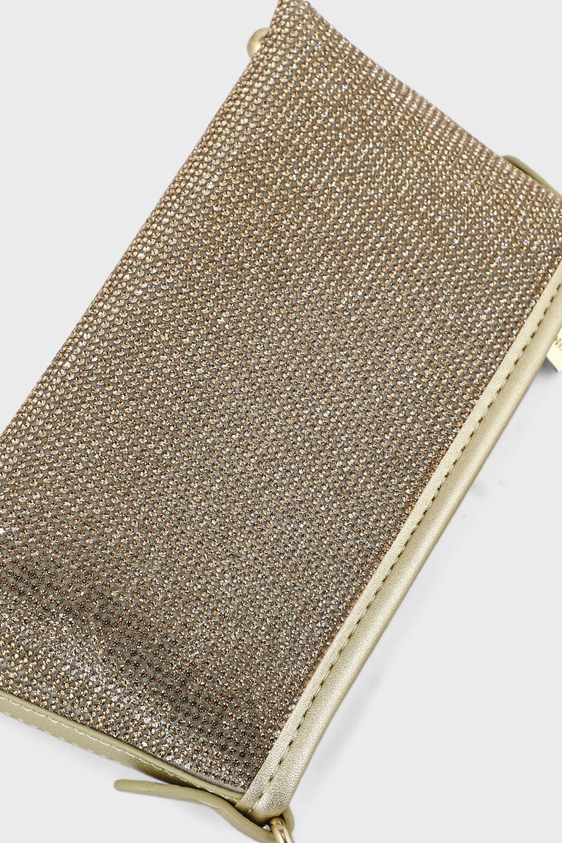 Cross Shoulder Bags BS2039-Golden
