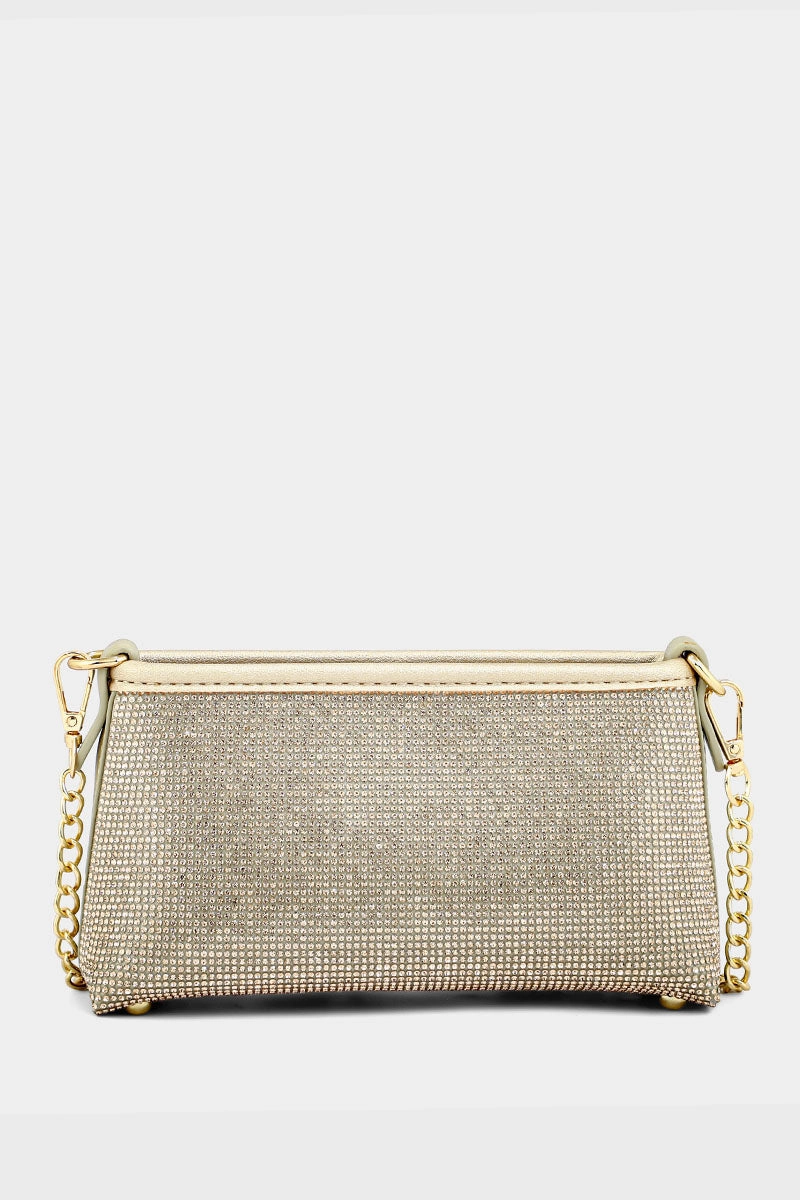 Cross Shoulder Bags BS2039-Rose Gold
