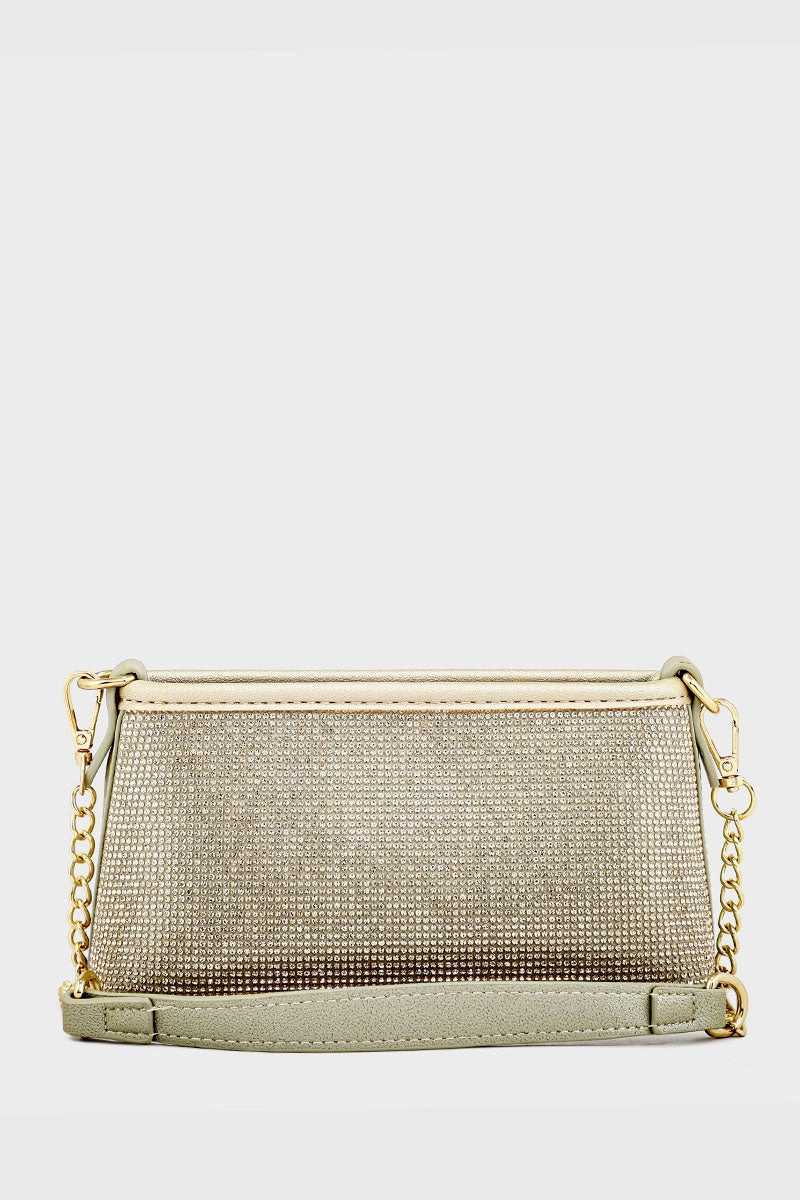 Cross Shoulder Bags BS2039-Rose Gold