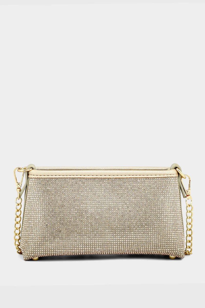 Cross Shoulder Bags BS2039-Rose Gold