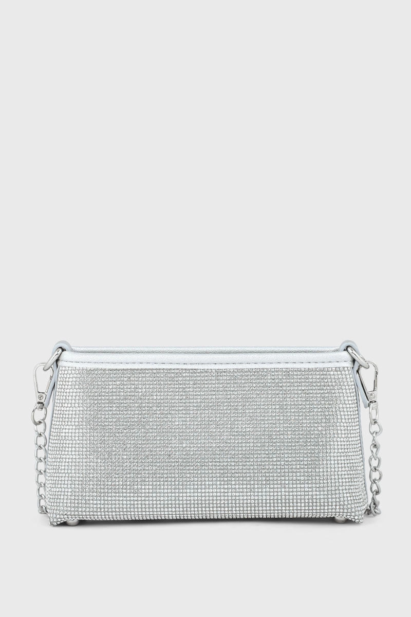 Cross Shoulder Bags BS2039-Silver