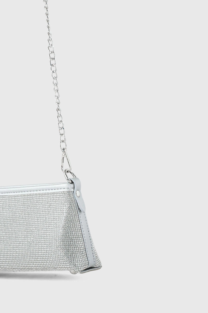 Cross Shoulder Bags BS2039-Silver