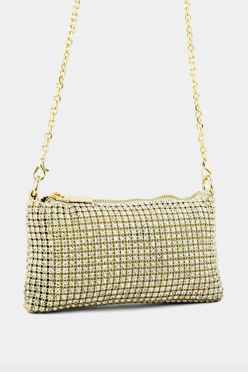 Cross Shoulder Bags BS2040-Lime Gold