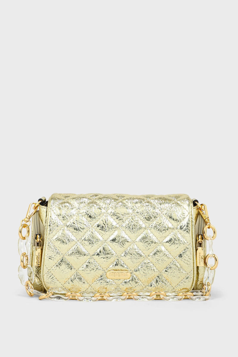 Cross Shoulder Bags BS2052-Golden