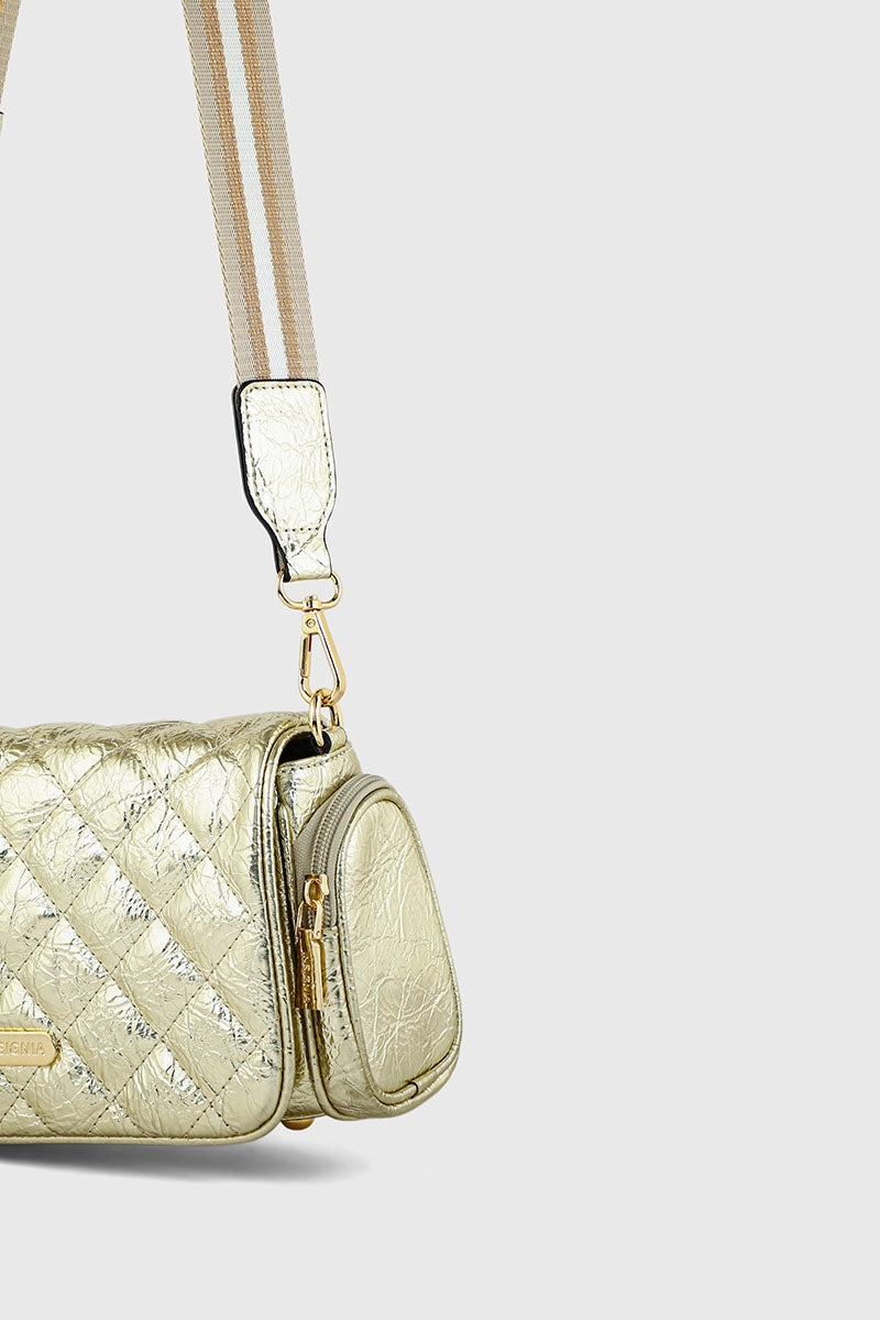 Cross Shoulder Bags BS2052-Golden