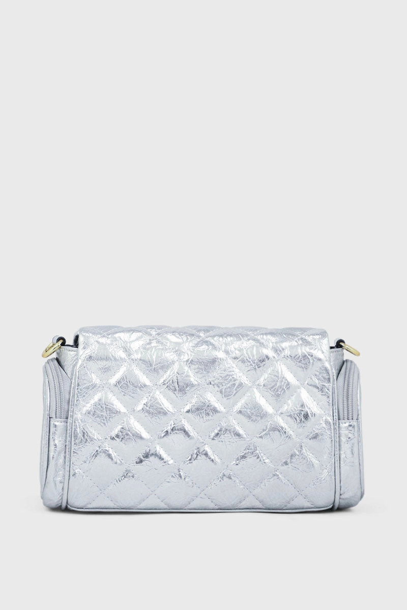 Cross Shoulder Bags BS2052-Silver