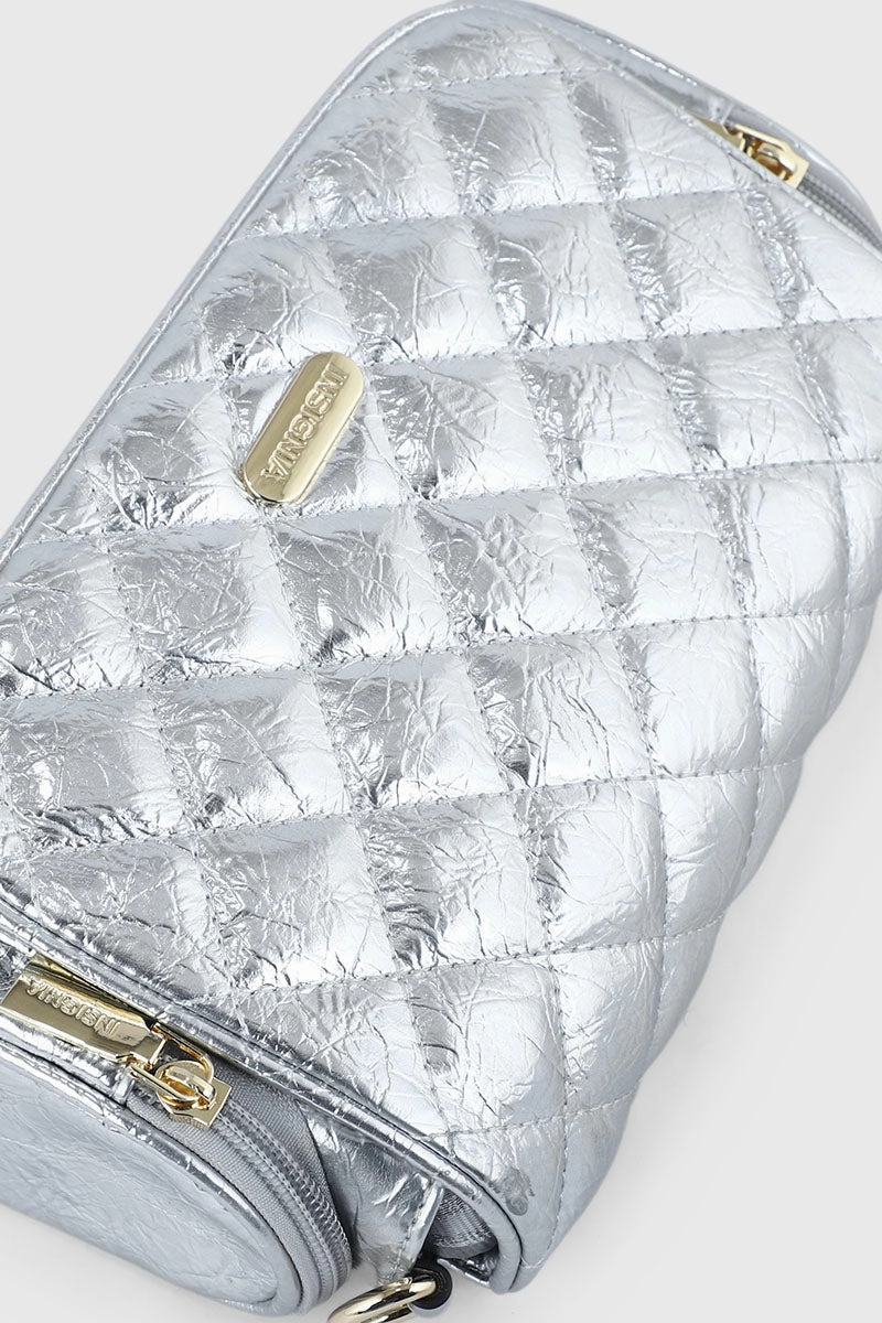 Cross Shoulder Bags BS2052-Silver
