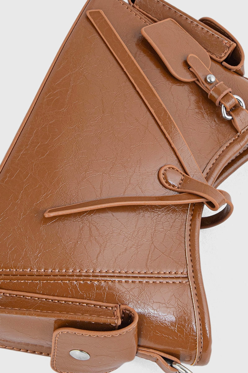 Cross Shoulder Bags BS2116-Brown