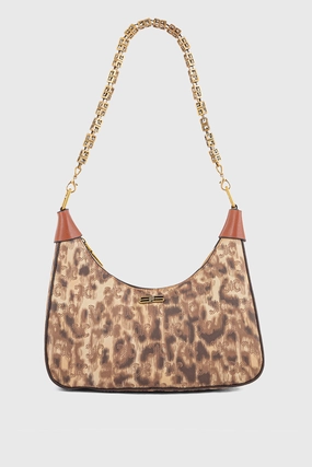 Cross Shoulder Bags BS2117-Brown